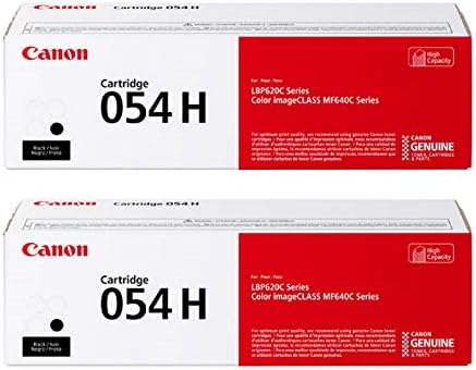 CANON - 054H BLACK 2PACK