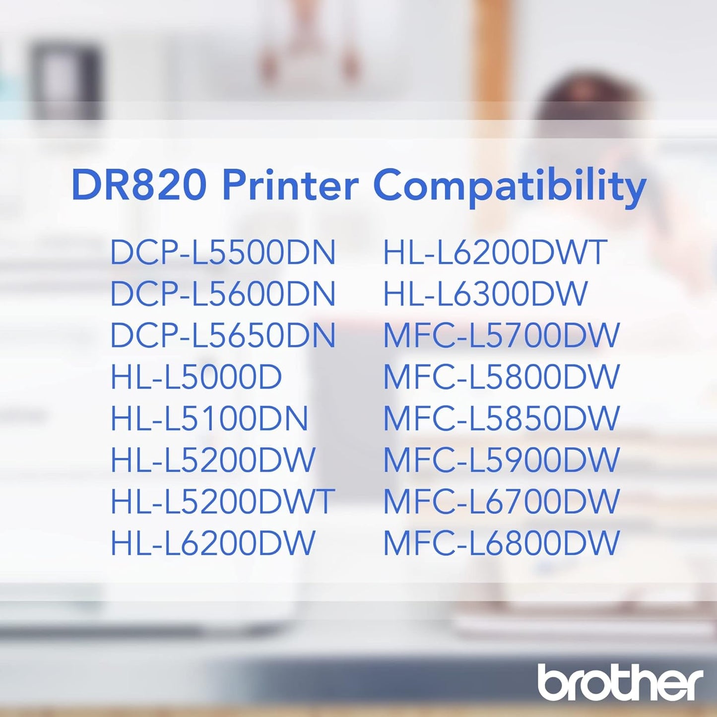 BROTHER DR-820 BLACK