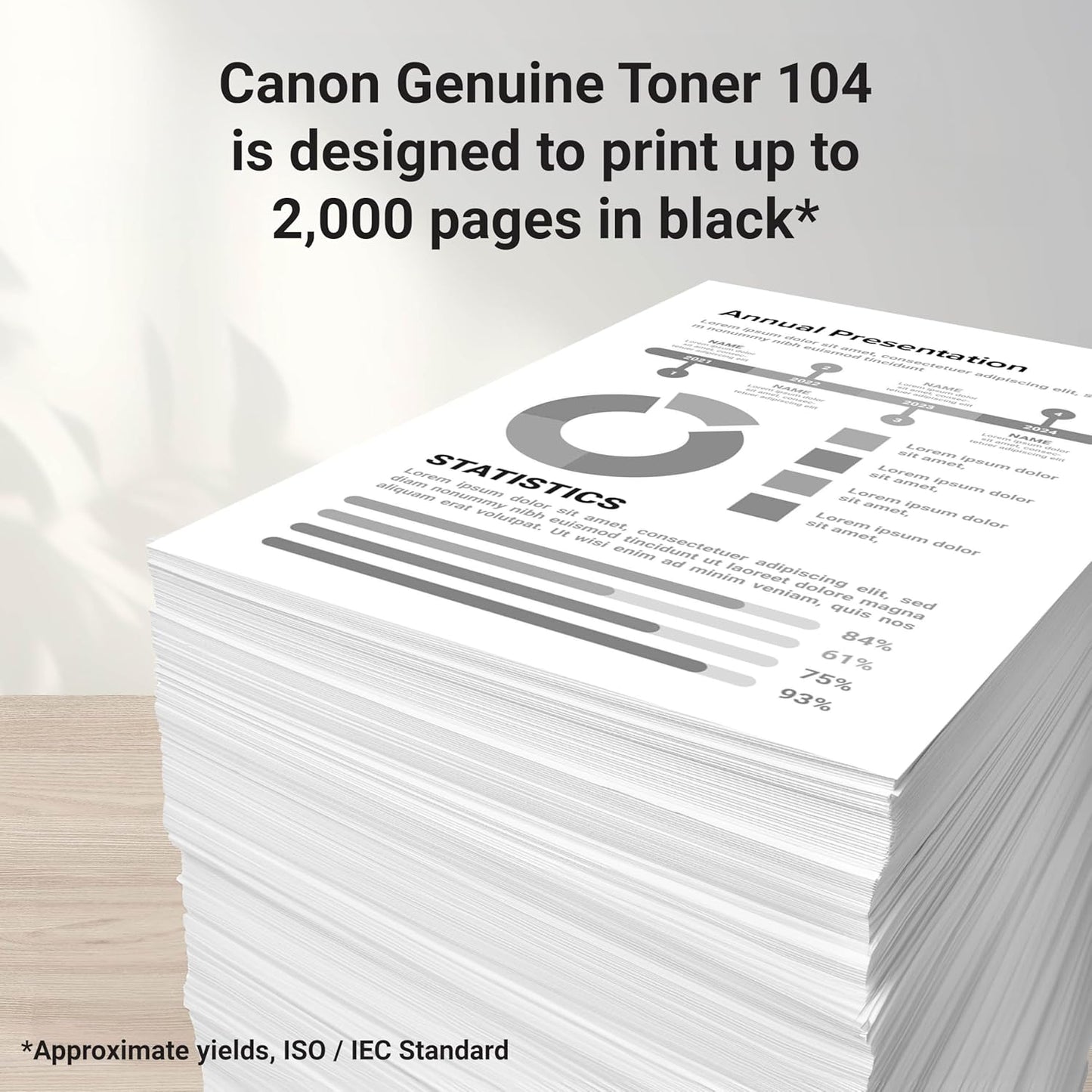 CANON - 104 BLACK