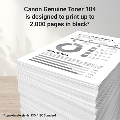 CANON - 104 BLACK