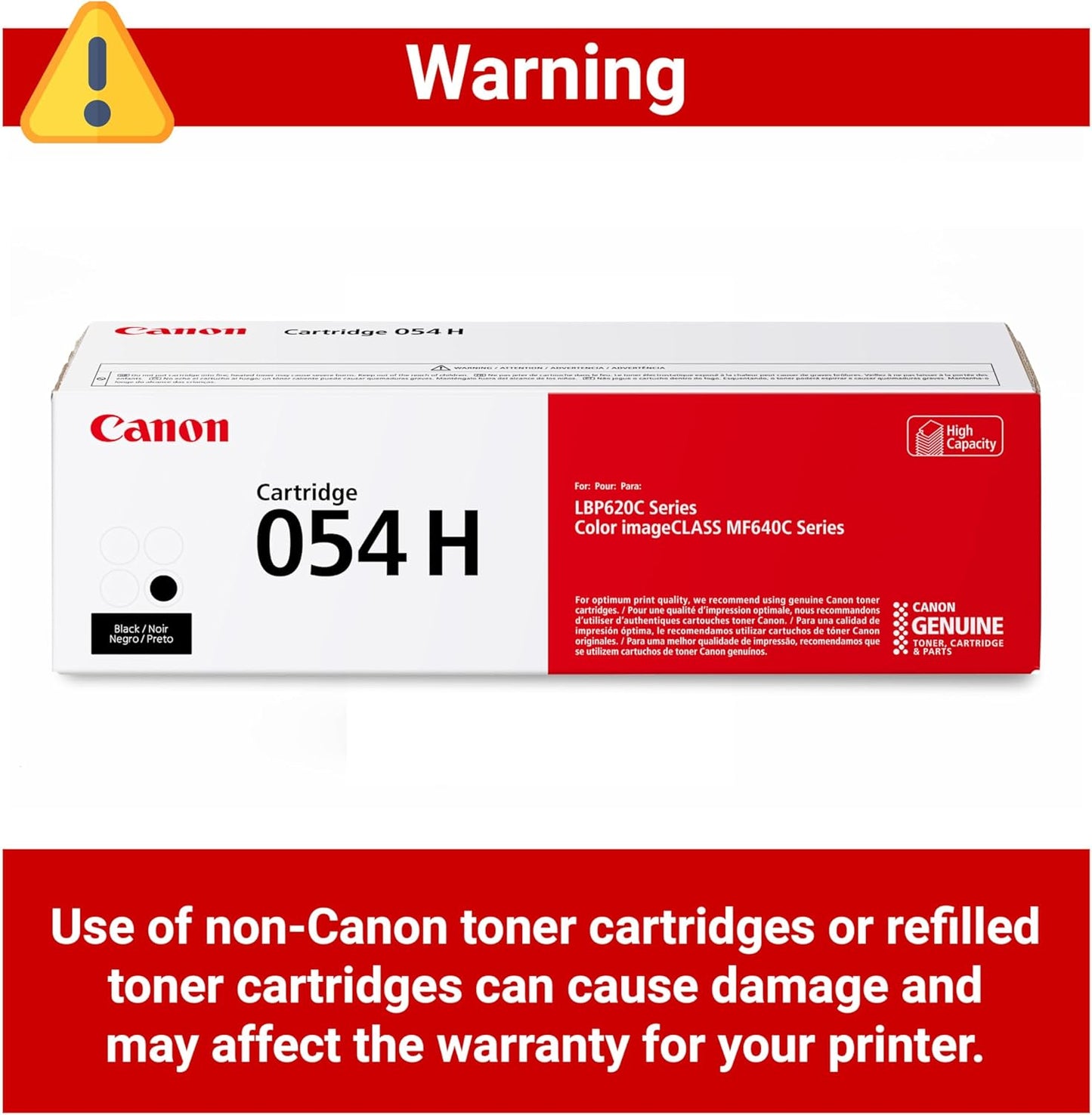 CANON - 054H BLACK